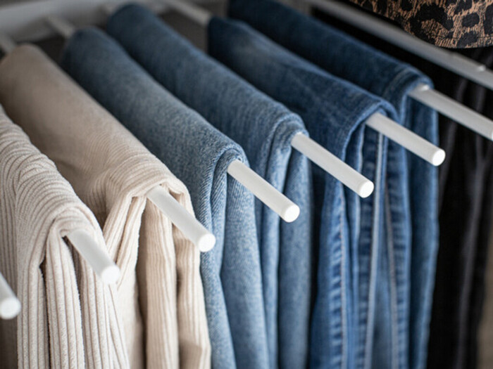 Byxhängare Utdragbar Vit 60 x 40 cm Elfa